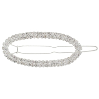 Karen Marie - Bridal Collection - Crystal Oval Hair Clip (1)