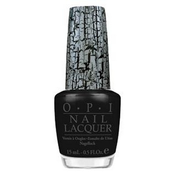 O.P.I. - Nail Lacquer - Black Shatter - Katy Perry Collection .5 fl oz (15ml)