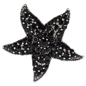 Pono - Starfish Brooch Pin (1) - Smokey Black