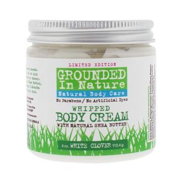 Grounded in Nature - Whipped Body Cream - White Clover 4 oz