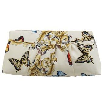 Amici Accessories - Butterfly Silk Clutch