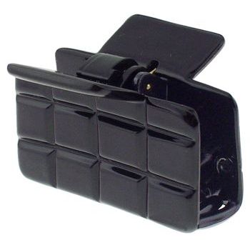 Camila - Square Claw Clip (S) - Black