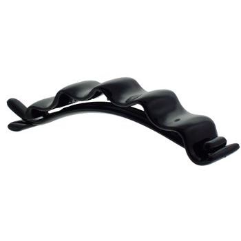 Camila - Slide Barrette - Black Wave