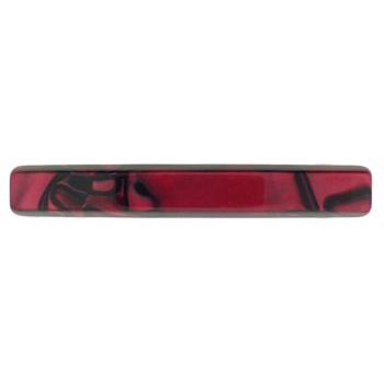 Camila - Barrette - Medium - Burgundy Swirl