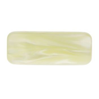 Camila - Barrette - Small Chunky - Ivory Marble