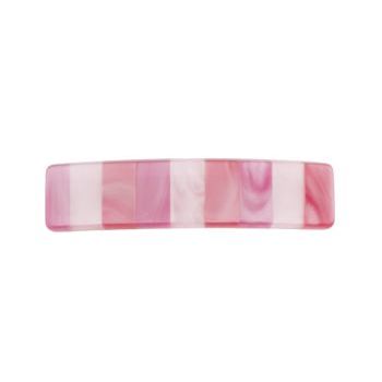 Camila - Barrette - Medium - Candy Stripe - Pink