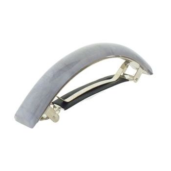 Camila - Large Volume Barrette - Grey Marble