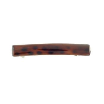 Camila - Barrette - Brown w/Black Spots