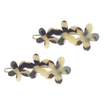 Camila - Daisy Trio Wire Barrettes - Ivory Tokyo