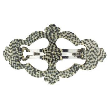 Camila - Antique Barrette - Opera Silver