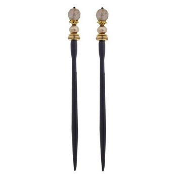 Mei Fa - Hairstyx - Cascade - Short Hairsticks - (Set of 2)