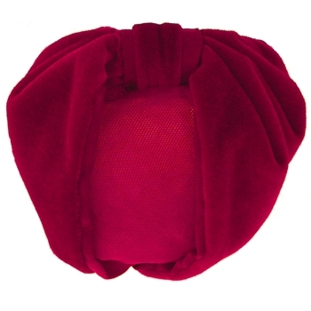 Karen Marie - Snood Collection - Large Velvet Snood - Red