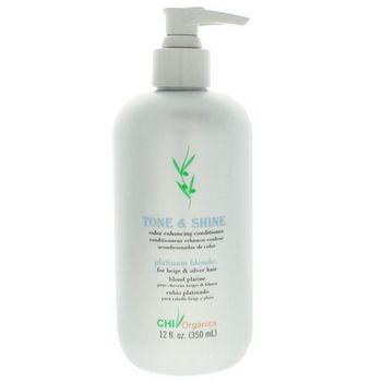 Chi Organics - Tone and Shine - Color Enhancing Conditioner - Platinum Blondes 12 fl oz (350 ml)