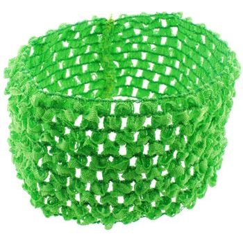 HB HairJewels - Lucy Collection - OpenWeave Headband - Green (1)