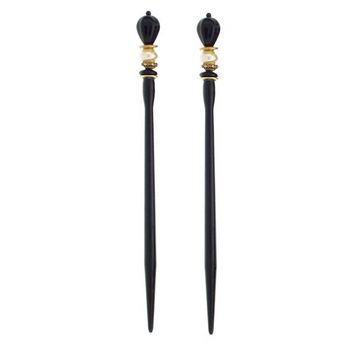 Mei Fa - Hairstyx - Comet - Long Hairsticks - (Set of 2)