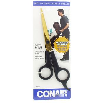 Conair - 6 1/2inch Professional Barber Shears - Titanium Blades