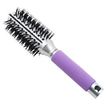 Conair Accessories - Ion Shine - Foam Handle Porcupine Rd Brush - Lilac