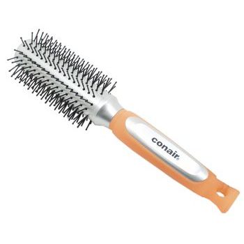 Conair Accessories - Ion Shine - Color Medium Nylon Round Brush - Orange (1)