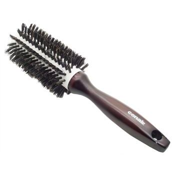 Conair Accessories - Ion Shine - Wood Medium Boar Round Brush (1)