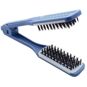 Conair Accessories - Ceramic Straightening Brush - Blue