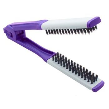 Conair Accessories - Ceramic Slim Straightening Brush - Purple