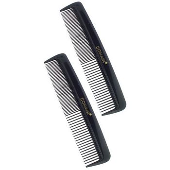 Conair Accessories - Pro Styling Comb - Pocket Combs - Black - 2 pack
