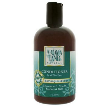 AROMALAND - Conditioner for All Hair Types  - LemonGrass & Sage 12 oz (350ml)