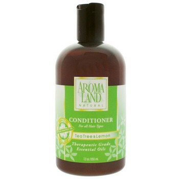 AROMALAND - Conditioner for All Hair Types  - Tea Tree and Lemon 12 oz (350ml)