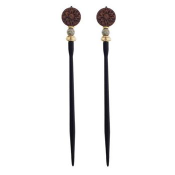 Mei Fa - Hairstyx - Cosmos - Long Hairsticks - (Set of 2)