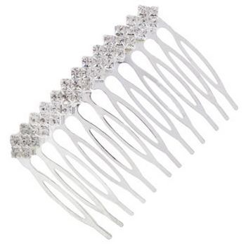 Karen Marie - Bridal Collection - Crystal Diamond Comb (1)