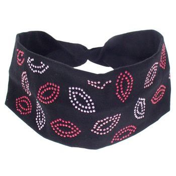 Dana Tag - Fabric Bandeau with Studded Lips