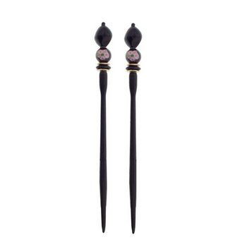 Mei Fa - Hairstyx - Dahlia - Short Hairsticks - (Set of 2)