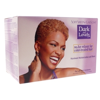 Dark & Lovely - No-Lye Relaxer for Color-Treated Hair - All Textures (1 Application)
