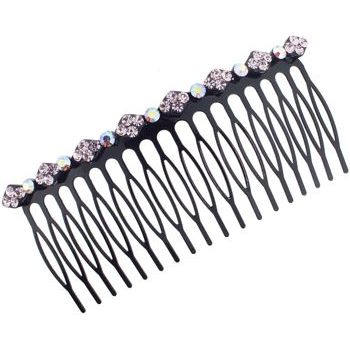 Karen Marie - Diamond Crystal Comb - Lavender (1)