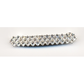 Austrian Crystal Diamond Shaped Barrette