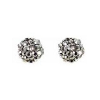 Tarina Tarantino - Iconic Collection - Swarovski Crystal Pave Gumball Post Earrings - Disco Night