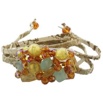 Rachel Abroms - Mosaic Jeweled Wrap - Distressed (1)