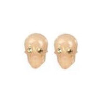 Tarina Tarantino - Skulls - Swarovski Crystal Eyed Zombie Post Earrings - Dollskin