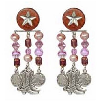 Tarina Tarantino - Dusty Rosaline - Montana - Chandelier Earrings