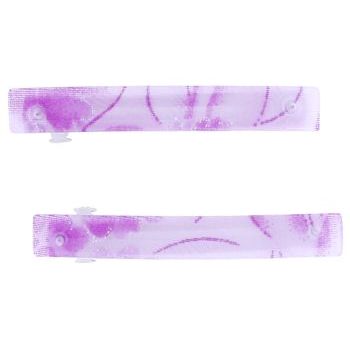 HB HairJewels - Small Flower Pattern Barrettes - Lilac (2)