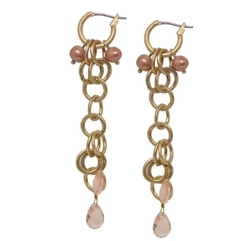 Evita Peroni - Linda Earrings - Rosette (1) - Oz Collection