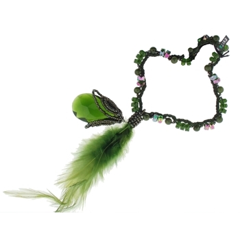 Evita Peroni - Muriel Stretchy - Green Damask (1) Stone Of The Wise Man