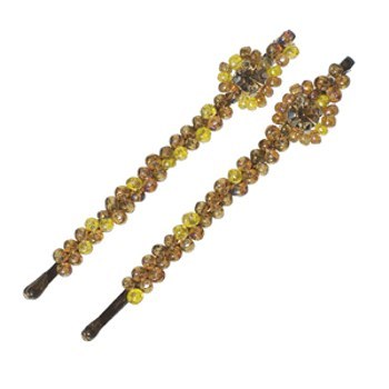 Evita Peroni - Tassa Bobby Pins - Tuscan Sun (Set of 2)