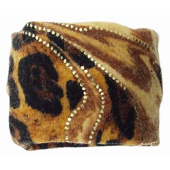 Evita Peroni - Elsabeth Soft Pony Cuff - Unique - Beachcombing Collection