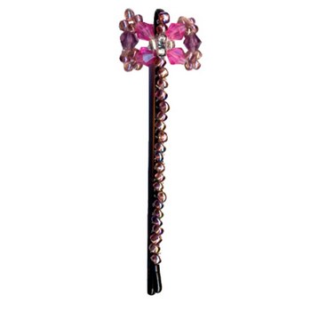 Evita Peroni - Chip Bobby Pin (1) - Amethyst- Hula Moon