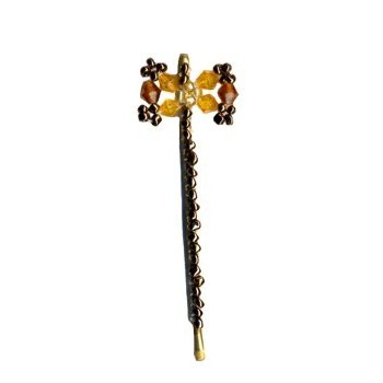 Evita Peroni - Chip Bobby Pin (1) - Topaz (1)