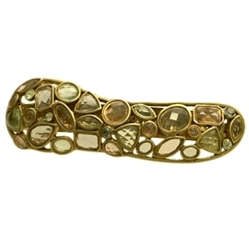 Evita Peroni - Biba Pony Clip - Peridot Hued (1) - Limited Availability