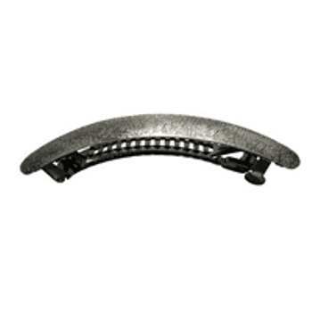 Evita Peroni - Samilla Clip - Pewter - Metallic Collection (1)