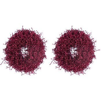 Evita Peroni - Meg Twist (Set of 2) - Cabernet Red - Classic Collection