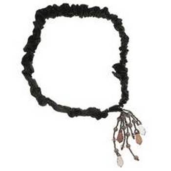 Evita Peroni - Jezebel Soft Band - Black - Antiquity Collection